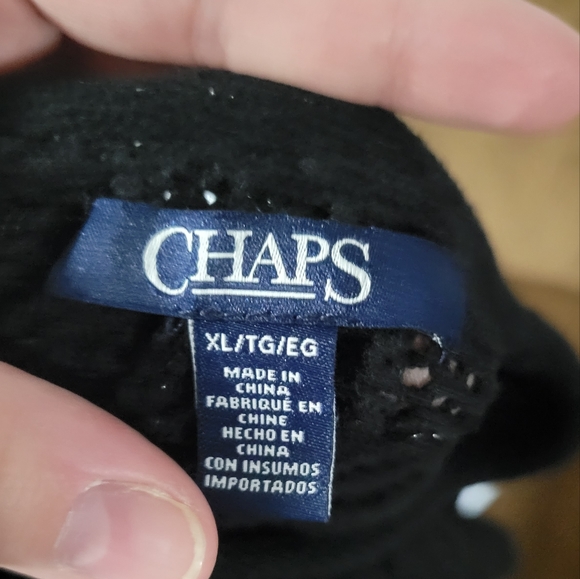 Chaps black sweater - Picture 2 of 4
